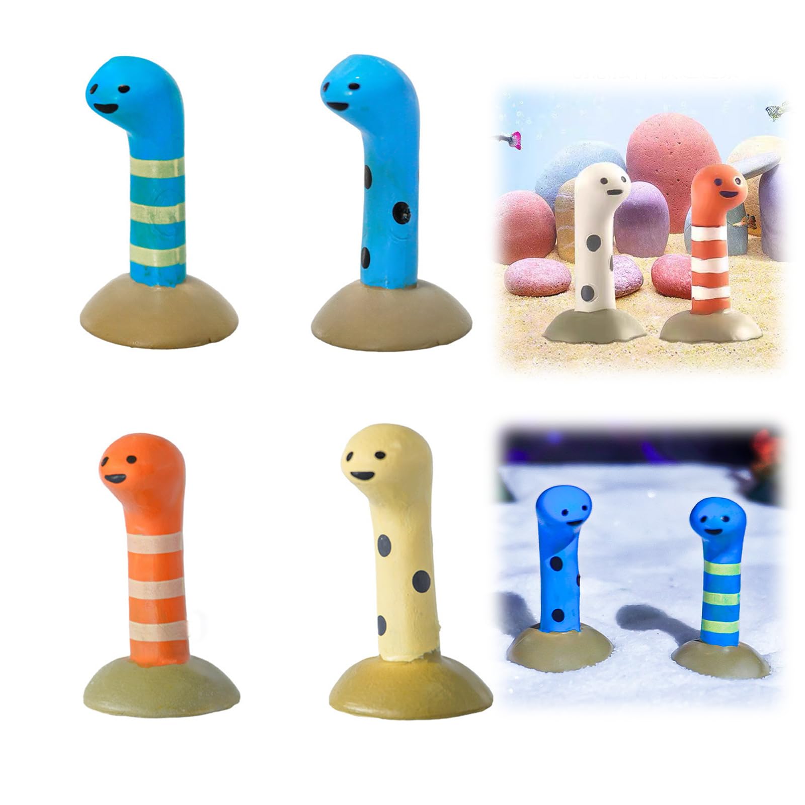 キイロイトリ アクアリウム てのりぬいぐるみ チンアナゴ 水族館　未開封 Amazon.co.jp: AQUA ぬいぐるみ マリン もっちり チンアナゴ